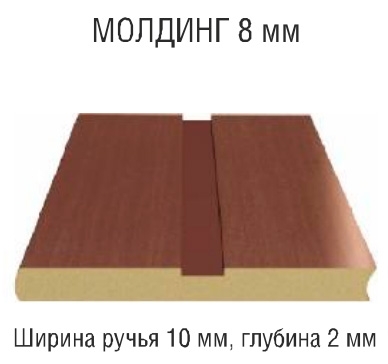 Мдф 8 мм Молдинг