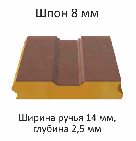 Шпон 8 мм